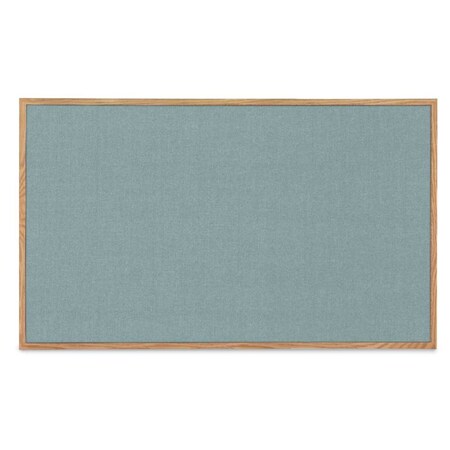 United Visual Products Combo Board, 36"x24", White Frame/White Porcelain & Forbo UVDECORK3624W-WHTPORC-FORBO